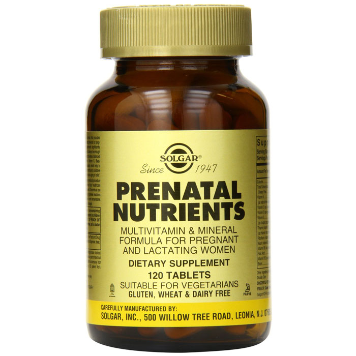 Solgar prenatal vitamins