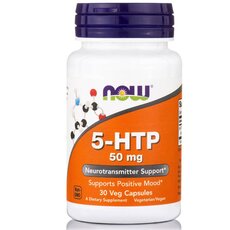 NOW FOODS 5-HTP 50 mg 30caps