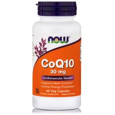 NOW FOODS CoQ10 30mg Vegetarian 60Vcaps