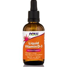 NOW FOODS Liquid Vitamin D-3 5000iu Liquid 2 oz ( 59,2 ml )