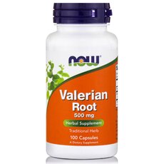 NOW FOODS Valerian Root 500mg 100caps