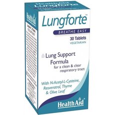 HEALTH AID Lungforte 30 Ταμπλέτες