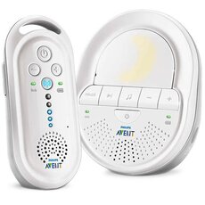 AVENT Συσκευή παρακολούθησης μωρού DECT Λειτουργία Αμφίδρομης Ομιλίας,Νυχτερινό Φως και Νανουρίσματα SCD506