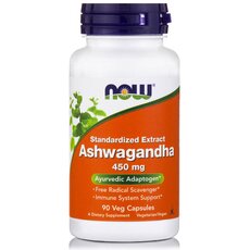 NOW FOODS Ashwagandha Extract 450mg 90Vcaps