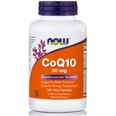 NOW FOODS CoQ10 30mg 120Vcaps