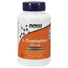 NOW FOODS L-Tryptophan 500mg 60Vcaps