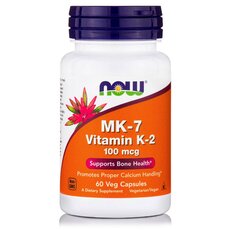 NOW FOODS Vitamin MK-7 (Vitamin K-2) 100 mcg 60vcaps