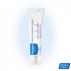 MUSTELA Vitamin Barrier Cream 123 Καθημερινή Κρέμα Φροντίδας για την αλλαγή της Πάνας 50ml