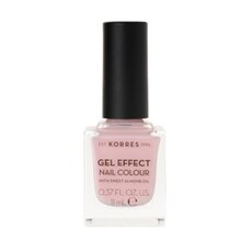 KORRES Gel Effect Nail Colour No. 5 Candy Pink Βερνίκι Νυχιών 11ml