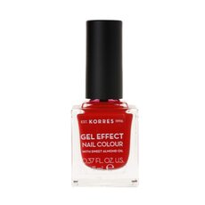 KORRES Gel Effect Nail Colour No. 53 Royal Red Βερνίκι Νυχιών 11ml