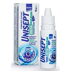 INTERMED UNISEPT Oromucosal Buccal drops Στοματικές σταγόνες 15ml