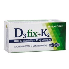  UNI-PHARMA D3 Fix 4000IU + Vitamin K2 45μg, 60 Tabs, fig. 1 