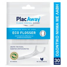  PLAC AWAY Eco Flosser Οδοντικό Νήμα με Λαβή 30τμχ, fig. 1 