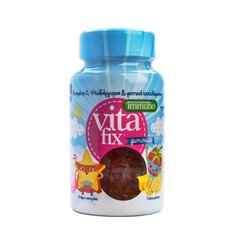  INTERMED Vitafix Ιmmuno Gummies 60τεμ (Παιδικά Ζελεδάκια με Βιταμίνη C & Ψευδάργυρο για την Ενίσχυση του Ανοσοποιητικού για Παιδιά 4 Ετών+), fig. 1 