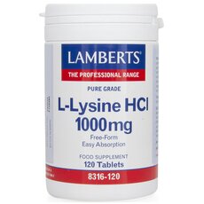  LAMBERTS  L-Lysine HCL 1000mg 120Tabs, fig. 1 