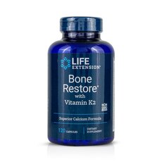  Life Extension BONE RESTORE with vitamin K2 Αντιμετώπιση οστεοπόρωσης 120 Tabs, fig. 1 