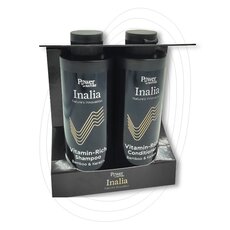  INALIA Promo Vitamin-Rich Shampoo + Conditioner Bamboo & Keratin Σαμπουάν και conditioner με εκχύλισμα μπαμπού και κερατίνη 2x250ml, fig. 1 