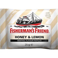  FISHERMAN'S FRIEND Honey-Lemon για τον Ερεθισμένο Λαιμό (Χωρίς Ζάχαρη) 25gr, fig. 1 