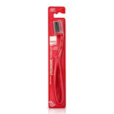  INTERMED Professional Ergonomic Toothbrush Medium Red, 1τμχ, fig. 1 