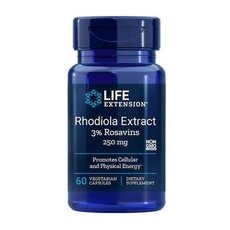  LIFE EXTENSION Rhodiola Extract 3% Rosavins 250mg 60 φυτικές κάψουλες, fig. 1 