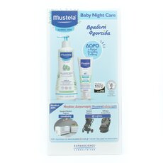  MUSTELA Promo Baby Night Care Gentle Gel Lavant Doux 500ml & Δώρο Soothing Chest Rub Κρέμα Εντριβής Στήθους 40ml, fig. 1 