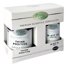  POWER HEALTH Platinum Range Promo Think Positive 30caps & Δώρο B-Vit 12 1000μg 20tabs, fig. 1 