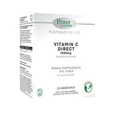  POWER HEALTH Platinum Range Vitamin C Direct 1000mg με Γεύση Πορτοκάλι 20 φακελάκια, fig. 1 