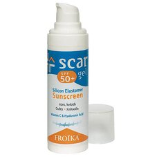  FROIKA Scar Gel Sunscreen SPF50, Αναπλαστικό Αντηλιακό Τζελ 30ml, fig. 1 