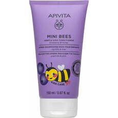  APIVITA Mini Bees Gentle Kids Conditioner Blueberry & Honey, Conditioner Μαλλιών για Παιδιά Μύρτιλο & Μέλι 150ml, fig. 1 
