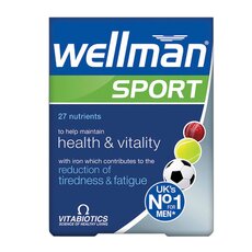  VITABIOTICS Wellman Sport Συμπλήρωμα Ειδικά Σχεδιασμένο για Άνδρες που Άθλούνται 30Tabs, fig. 1 