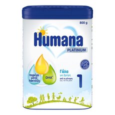  HUMANA Platinum 1 Ρόφημα Γάλακτος σε Σκόνη 0-6m, 800gr, fig. 1 