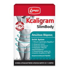  LANES Kcaligram Slim Body Συμπλήρωμα Διατροφής για την Απώλεια Βάρους, 60caps, fig. 1 