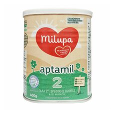  MILUPA Aptamil 2 Γάλα Δεύτερης Βρεφικής Ηλικίας, 400gr, fig. 1 