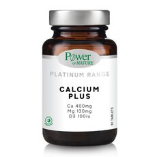  POWER HEALTH Platinum Range Calcium Plus Ασβέστιο, Μαγνήσιο, Βιταμίνη D3 30Caps, fig. 1 