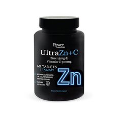  POWER HEALTH Power Of Nature Ultra Zn+C Συμπλήρωμα Διατροφής με Ψευδάργυρο & Βιταμίνη C 60 Ταμπλέτες, fig. 1 