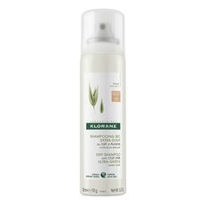  KLORANE Dry Shampoo with Oat Milk Ξηρό Σαμπουάν με Βρώμη για Όλους τους Τύπους Μαλλιών, (Σκούρο Χρώμα Μαλλιά) 150ml, fig. 1 