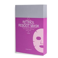  YOUTH LAB Retinol Reboot Mask Εμποτισμένη υφασμάτινη μάσκα προσώπου για άμεση σύσφιξη & λείανση των έντονων ρυτίδων 4τμχ, fig. 1 