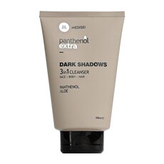  PANTHENOL Extra Dark Shadows 3 In 1 Cleanser, Ανδρικός Καθαρισμός για Πρόσωπο, Σώμα & Μαλλιά 200ml, fig. 1 