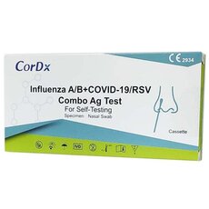  CorDx Influenza A/B & Covid-19/RSV Combo Ag Διαγνωστικό Τεστ Ταχείας Ανίχνευσης Αντιγόνων με Ρινικό Δείγμα 1τμχ, fig. 1 