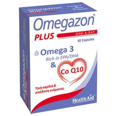  HEALTH AID Omegazon Plus Omega & CoQ10 60Caps, fig. 1 