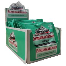  FISHERMAN'S FRIEND Extra Strong Mint / Μέντα Καραμέλες για τον Ερεθισμένο Λαιμό & το Βήχα 12 x 25gr, fig. 1 