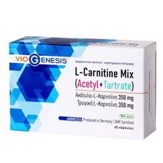  VIOGENESIS L-Carnitine Mix Acetyl + Tartrate, 60caps, fig. 1 