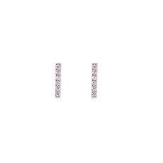  MEDISEI Dalee Σκουλαρίκια Rodium Crystals Bar από ασήμι 925 με ρόδιο - με ζιργκόν 1 Ζευγάρι, fig. 1 