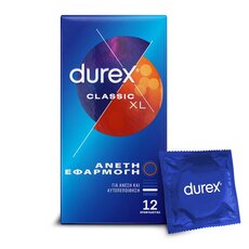  DUREX Classic XL Προφυλακτικά για Άνετη Εφαρμογή, 12τμχ, fig. 1 