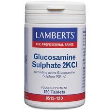  LAMBERTS Glucosamine Sulphate 2KCl Θειική Γλυκοζαμίνη, 120 tabs, fig. 1 