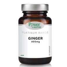  POWER HEALTH Power οf Nature Platinum Range Ginger 400mg, 30caps, fig. 1 