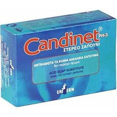  Uniderm Candinet Solido Savon PH3 Στέρεο Σαπούνι 100gr, fig. 1 