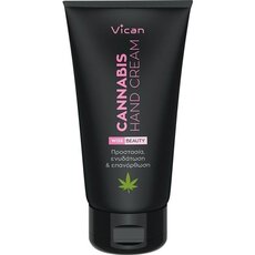  VICAN Wise Beauty Cannabis Hand & Nail Cream Κρέμα Εντατικής Ενυδάτωσης για Σκληρά, Σκασμένα & Αφυδατωμένα Χέρια, 75ml, fig. 1 