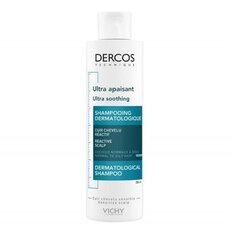  VICHY Dercos Ultra Soothing Greasy Hair Καταπραϋντικό Σαμπουάν για Κανονικά - Λιπαρά Μαλλιά, 200ml, fig. 1 