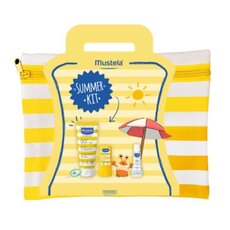  MUSTELA Summer Kit με Sun Body & MUSTELA Face Lotion Αντηλιακό Προσώπου & Σώματος SPF50+, 100ml, Family Sun Stick για Ευαίσθητες Ζώνες SPF50, 9ml & Βρεφικό Νερό Καθαρισμού Χωρίς Ξέβγαλμα, 50ml, fig. 1 
